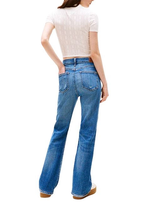Polo in filo lavorata Tommy Jeans | DW0DW20965YBL